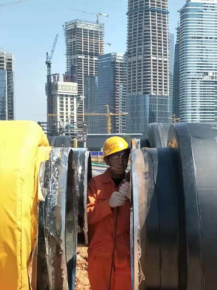 深圳前海市政5号冷站-前湾三路供冷管道安装工程